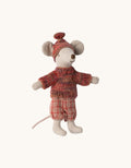Wintermaus mit Skiset Wintermaus Bild 1