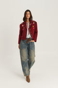 Heven Short Jacket 541 bordeaux Bild 1