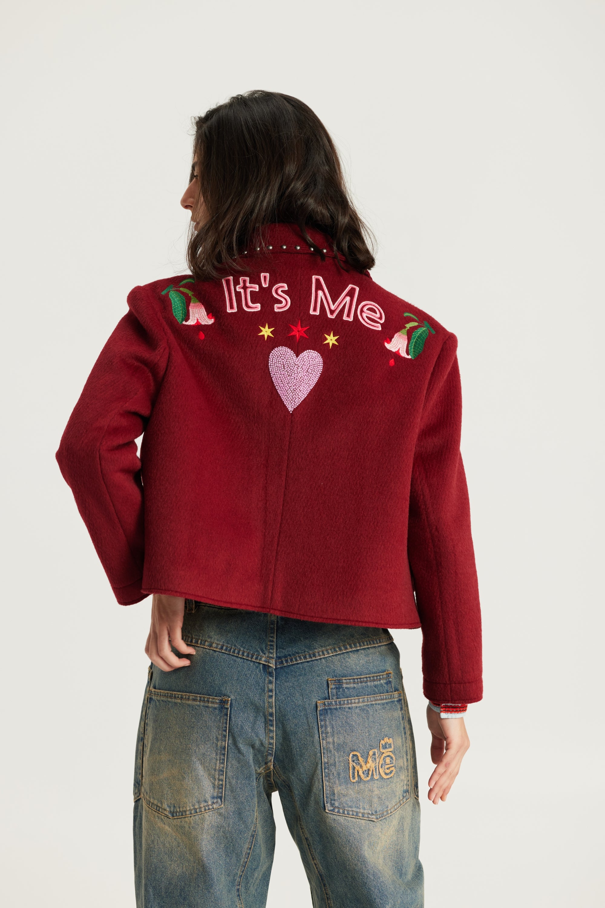 Heven Short Jacket 541 bordeaux Bild 3