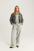 Heven Short Jacket 584 grey Bild 1