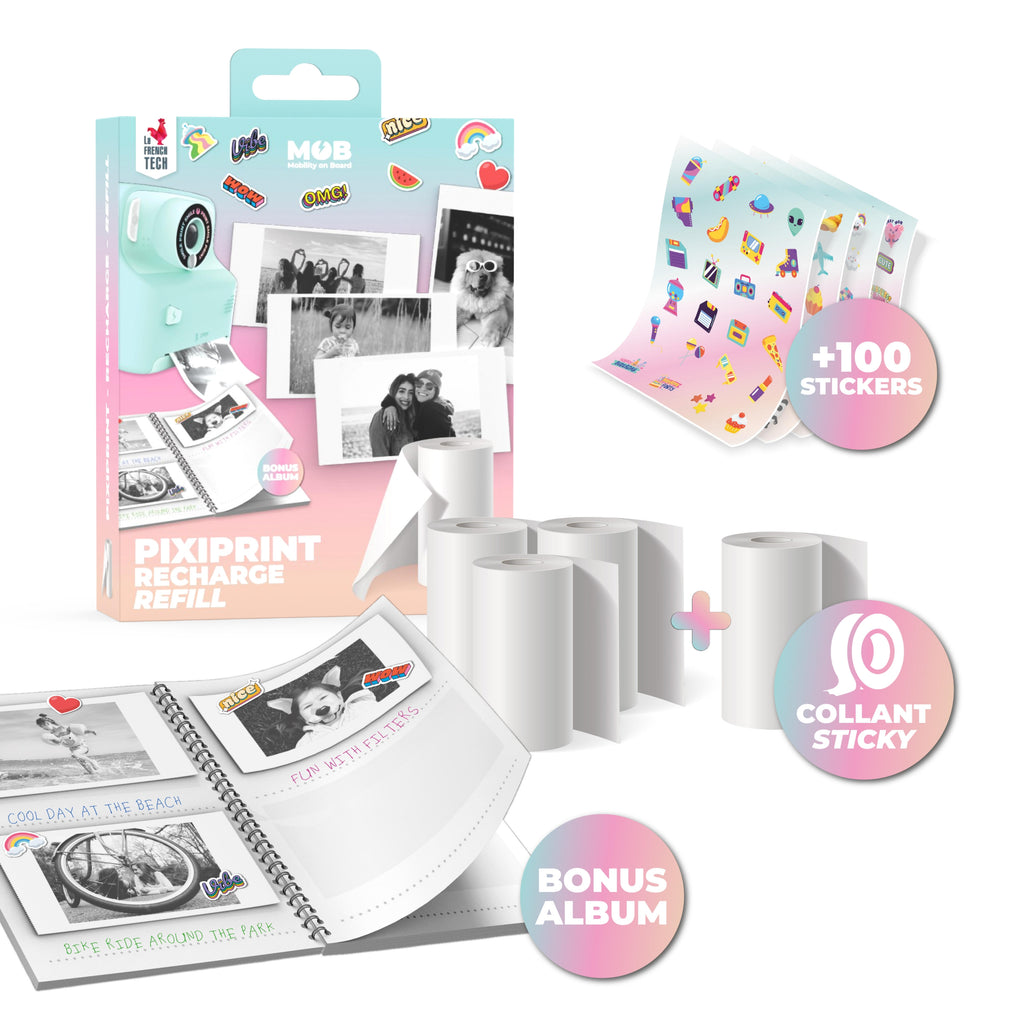 PIXIPRINT Booklet Paper Rolls Bild 1