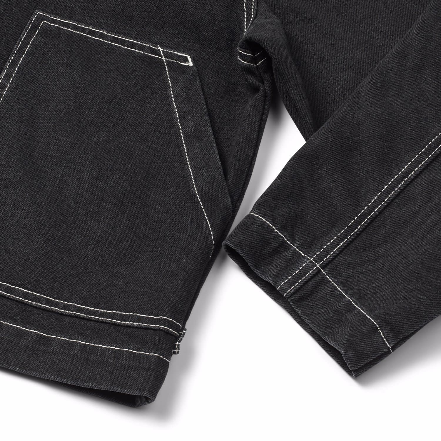 Hetson Jacke Washed Black Bild 3