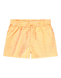 Addie Shorts Orange Check Bild 1