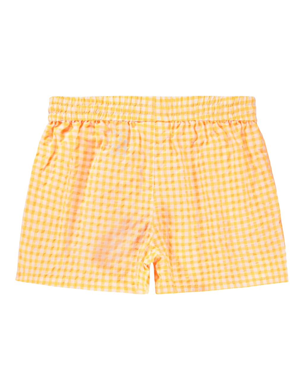 Addie Shorts Orange Check Bild 2