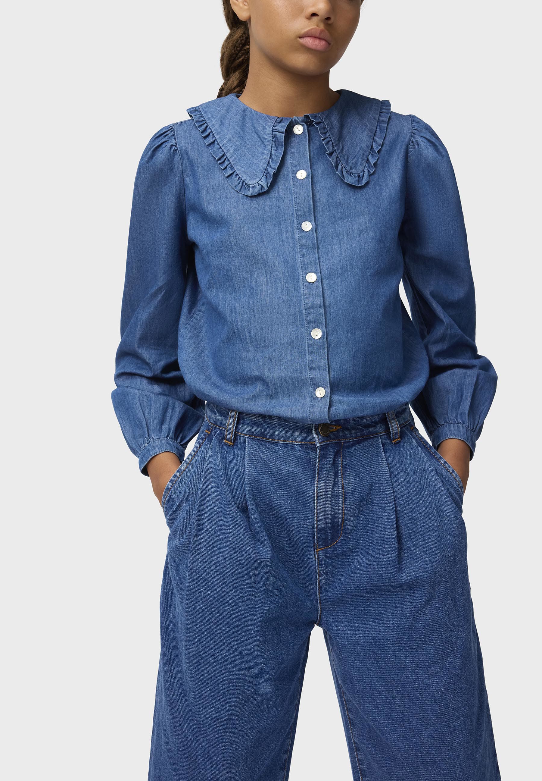 Aeisha Jeans 5379 Mid Blue denim Bild 6