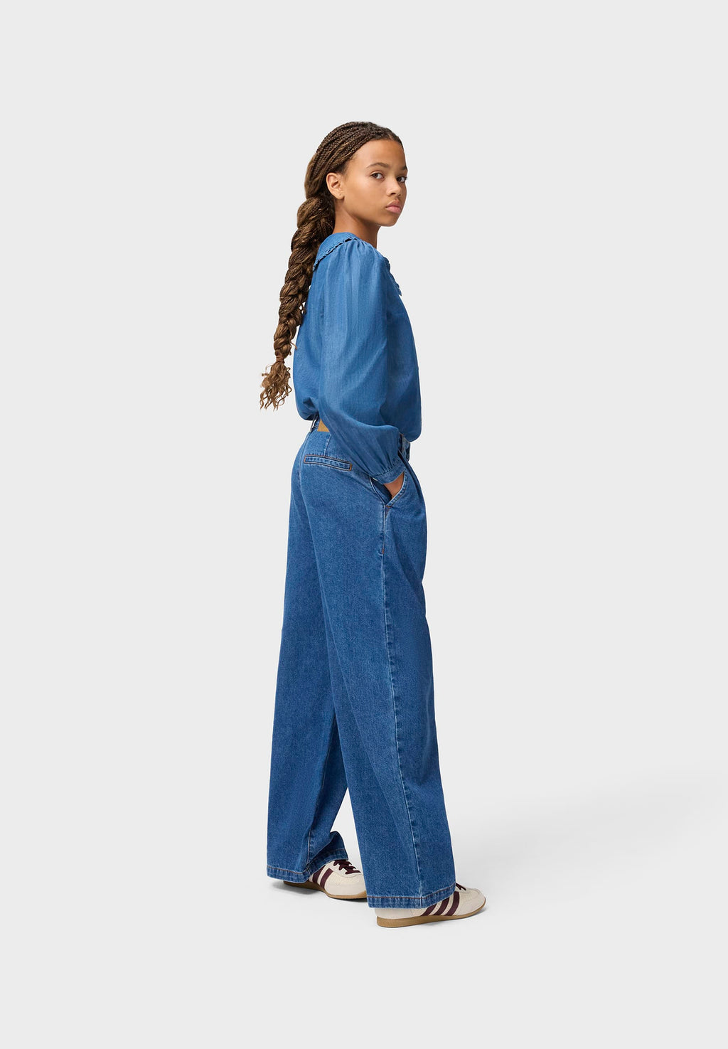 Aeisha Jeans 5379 Mid Blue denim Bild 8
