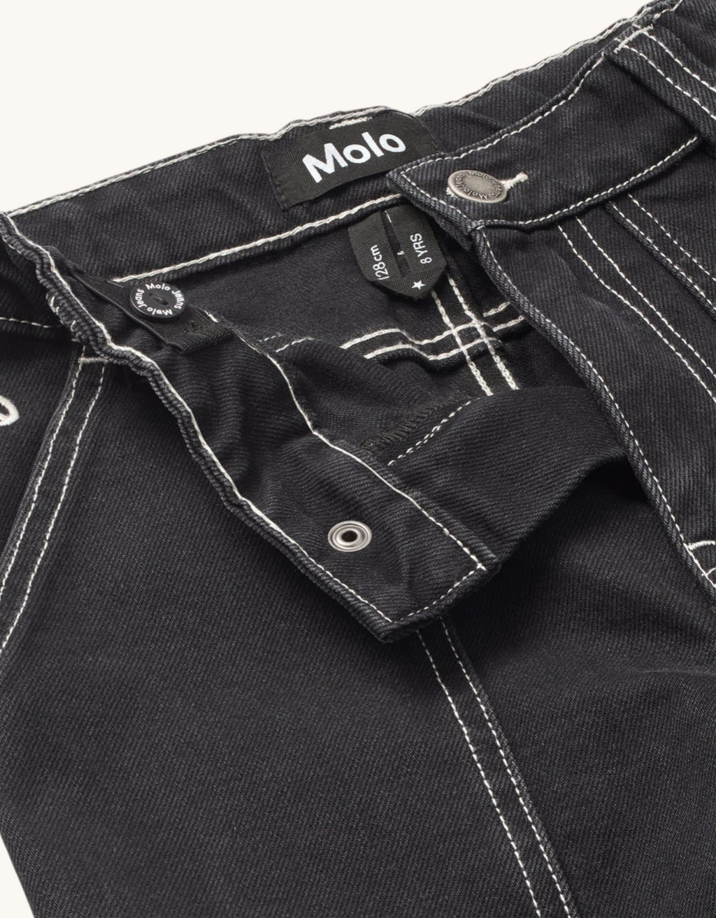 Alton Jeans Washed Black Bild 3