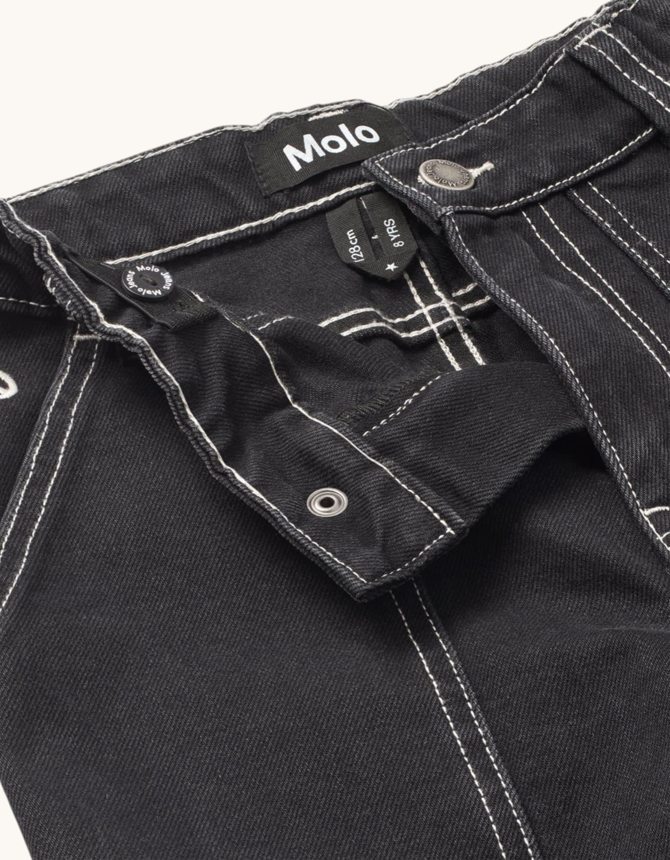 Alton Jeans Washed Black Bild 3