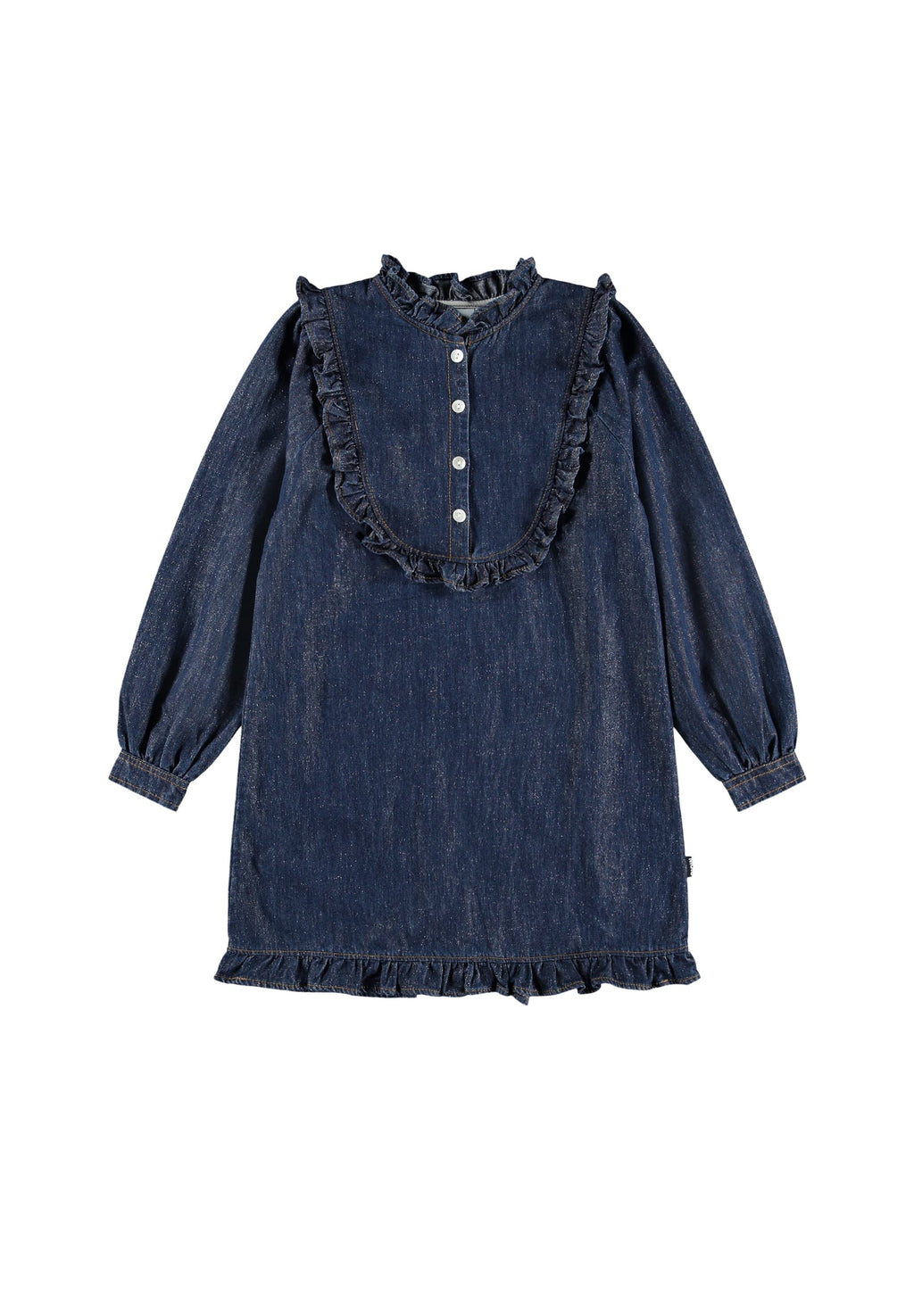 Chaka Kleid 5847 Mid Blue Glitte Bild 1
