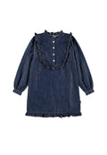 Chaka Kleid 5847 Mid Blue Glitte Bild 1