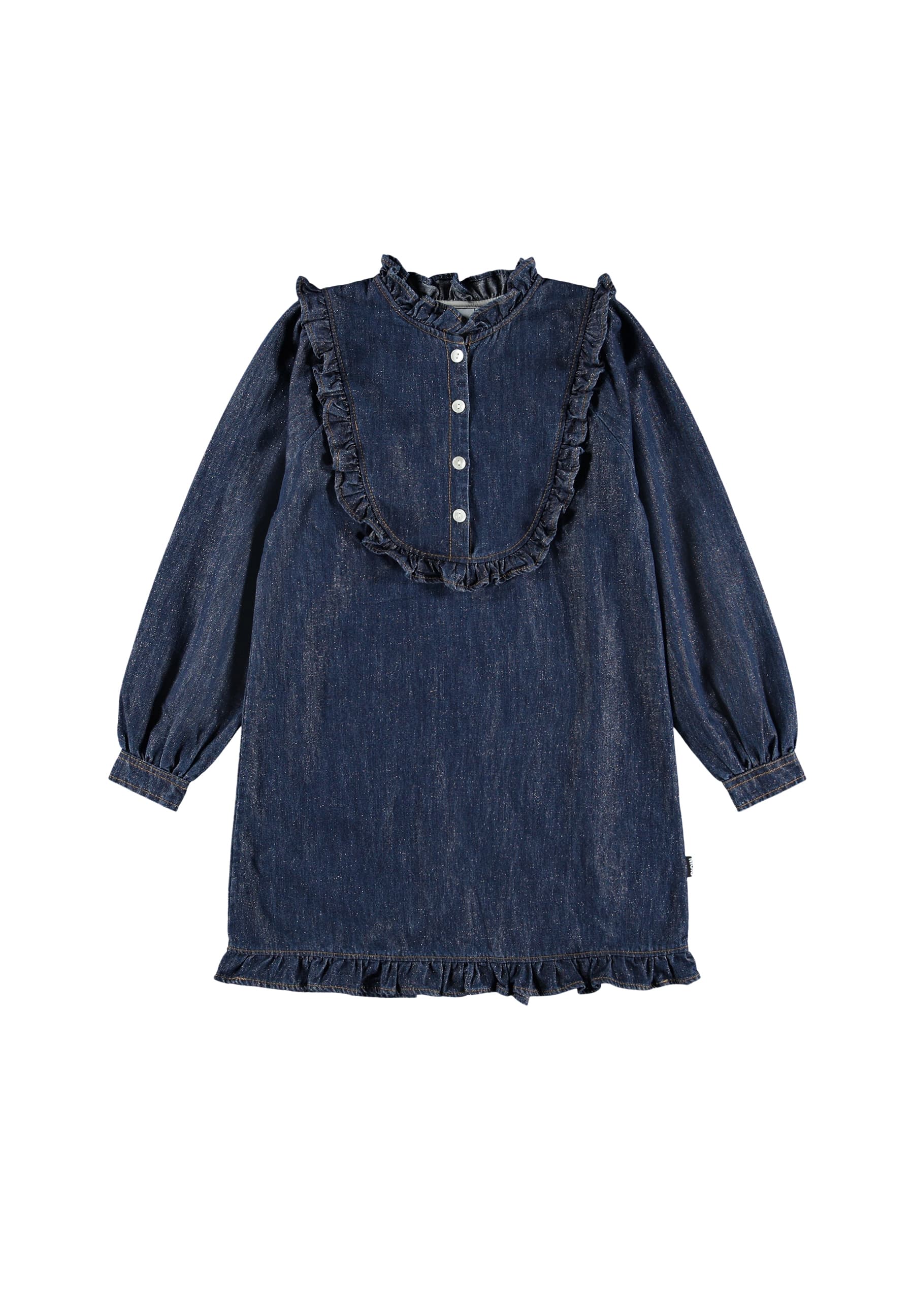 Chaka Kleid 5847 Mid Blue Glitte Bild 1