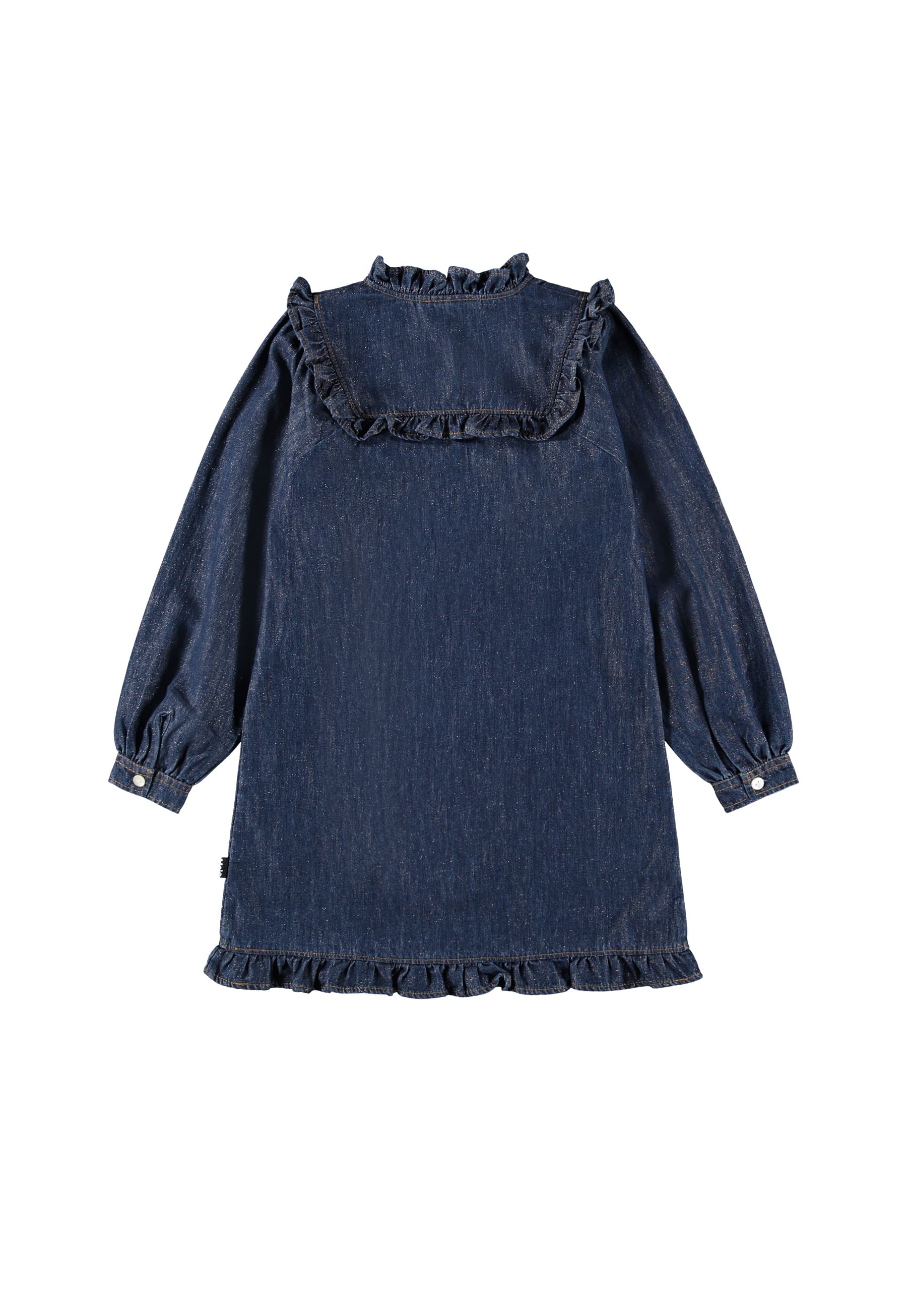 Chaka Kleid 5847 Mid Blue Glitte Bild 2