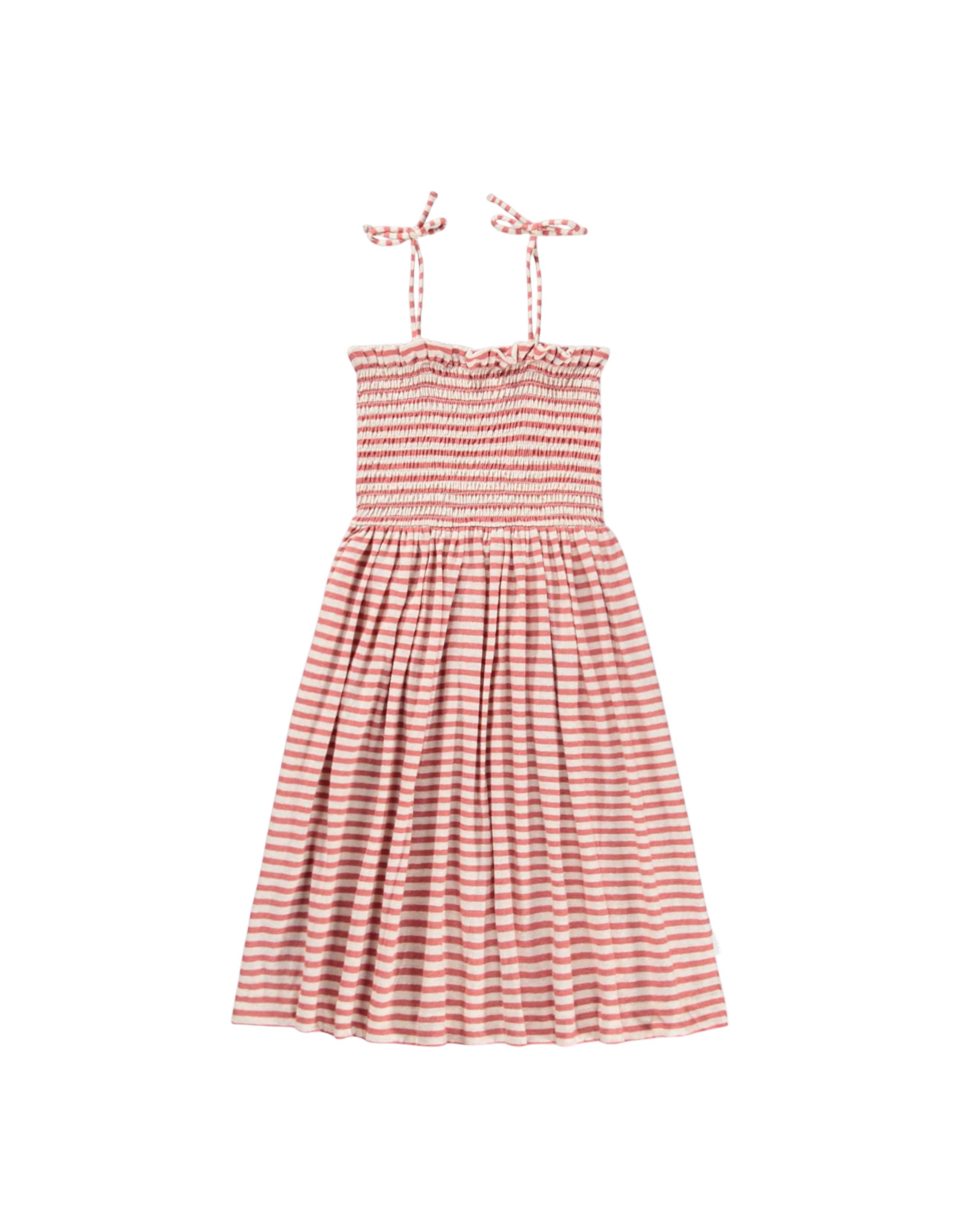 Cheryl Kleid Rose Ivory Stri Bild 1