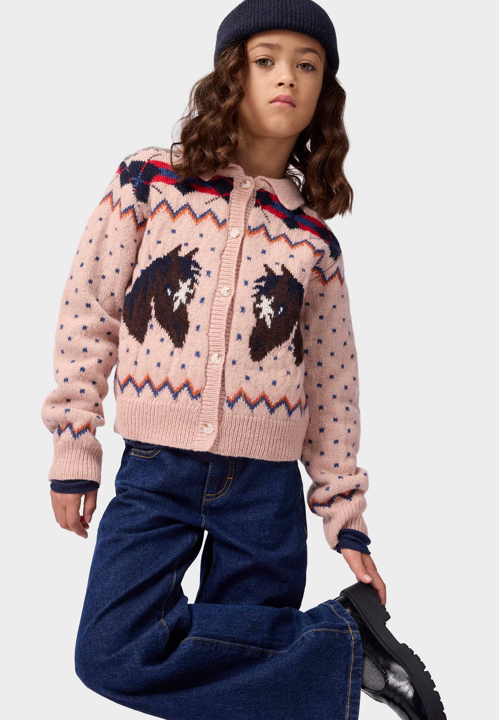 Galaxy Strickjacke 5724 Mellow Rose Bild 5
