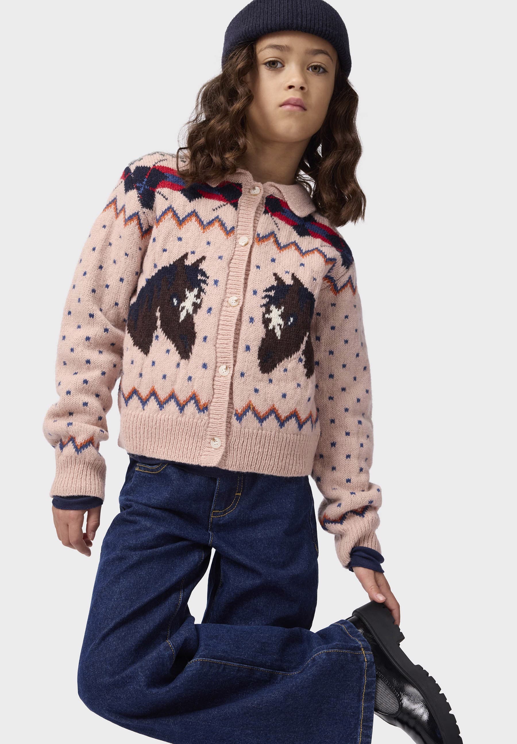Galaxy Strickjacke 5724 Mellow Rose Bild 5