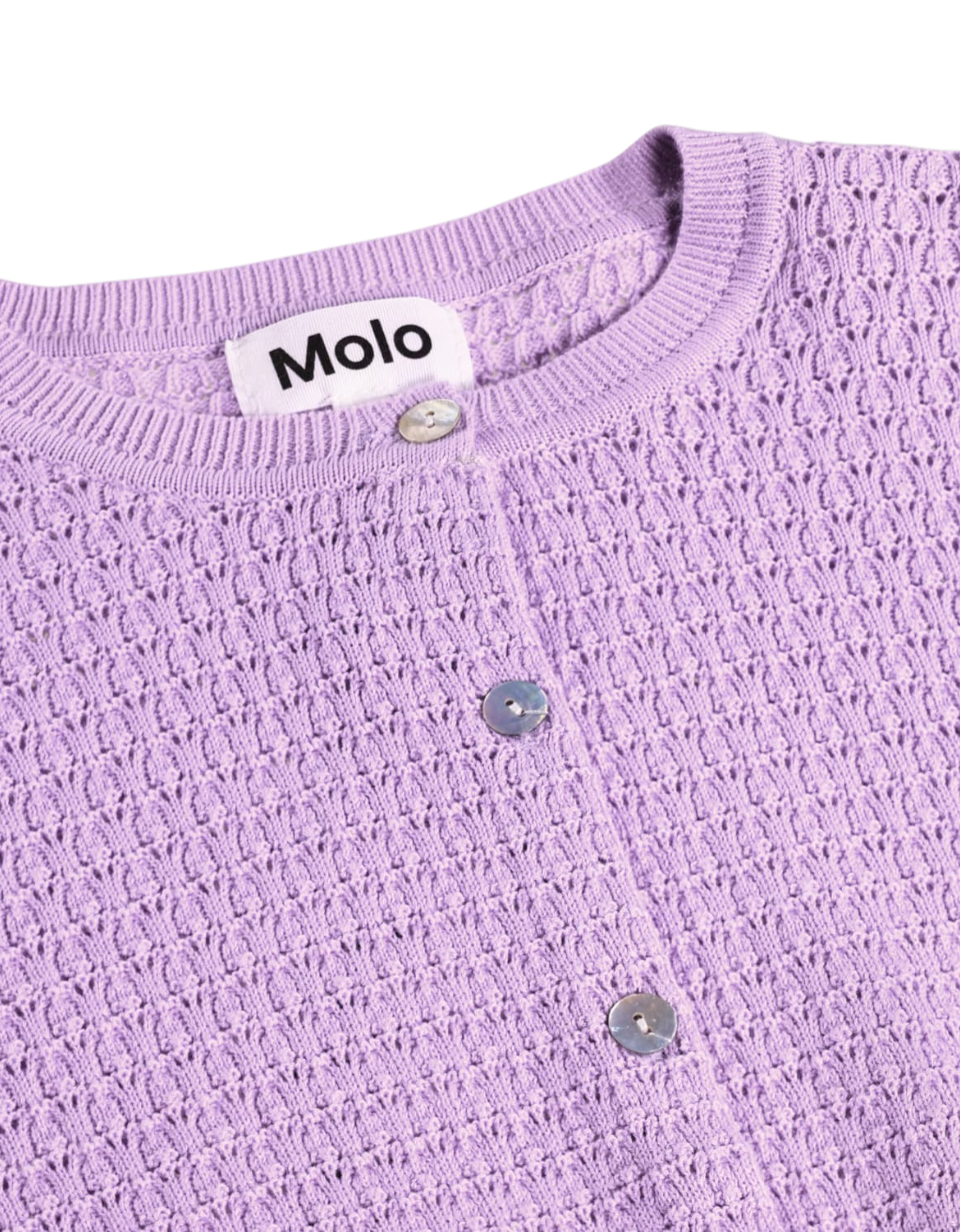 Georgina Cardigan Crocus Petal Bild 3