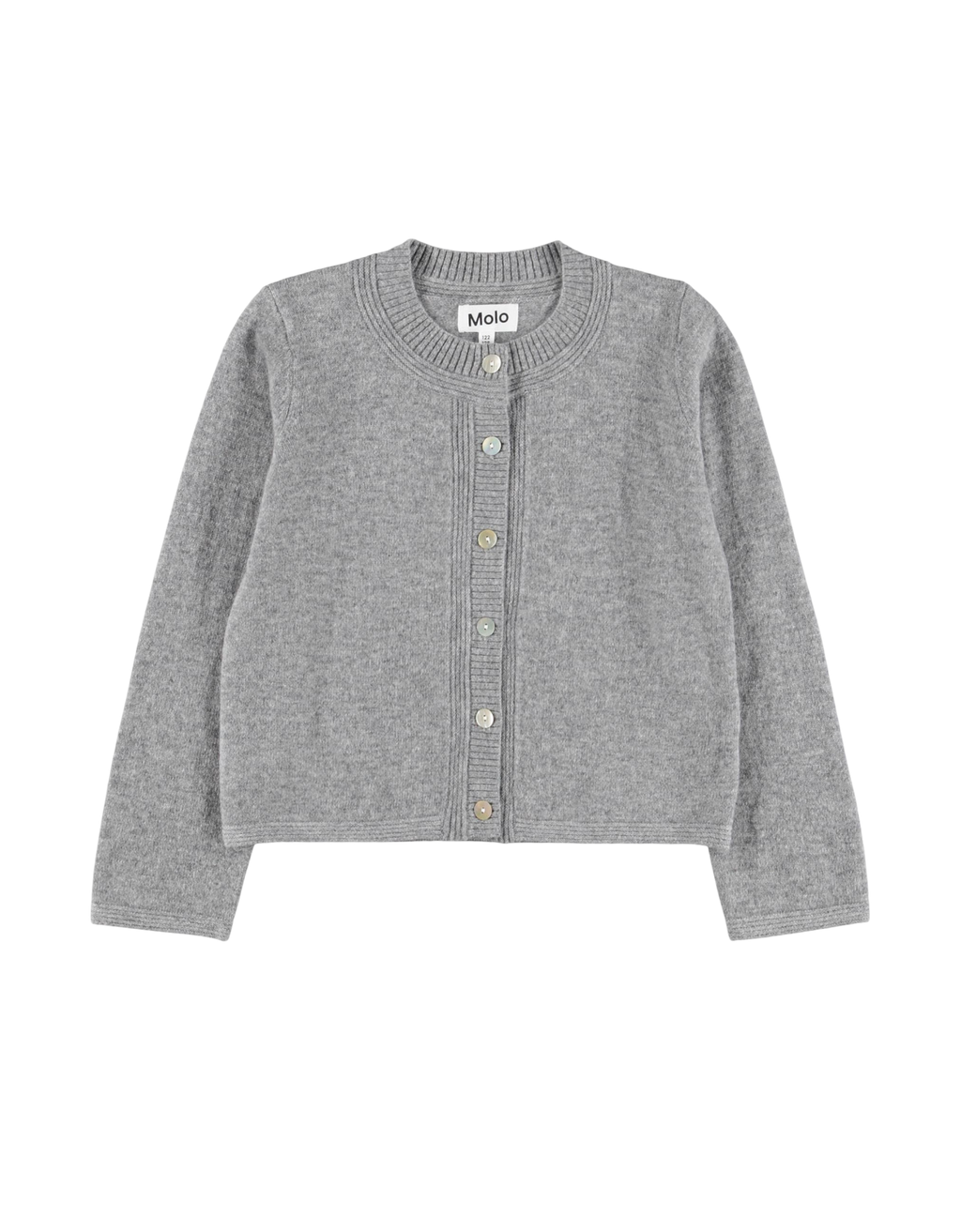 Giovanna Strickjacke 1046 grey melange Bild 1