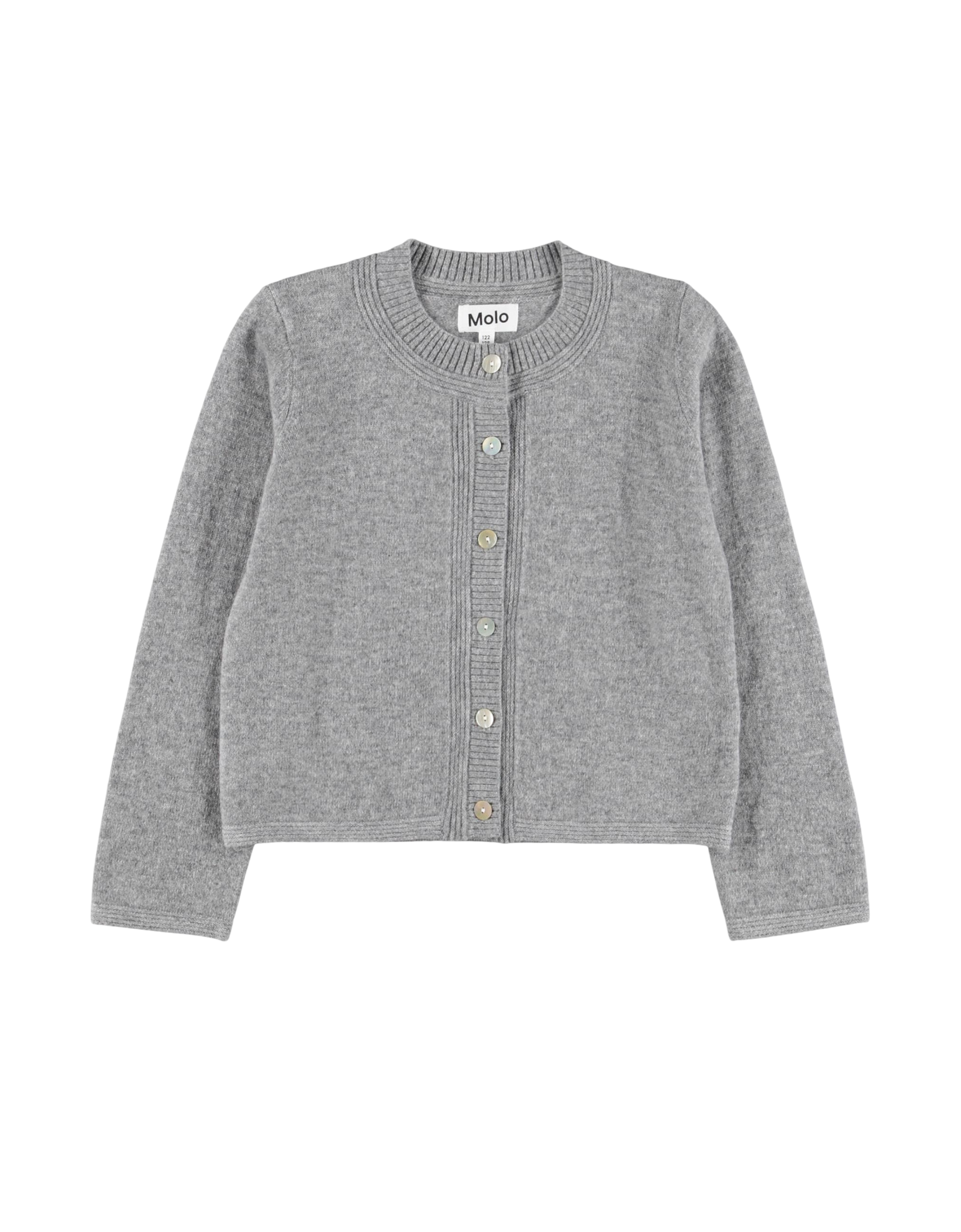 Giovanna Strickjacke 1046 grey melange Bild 1