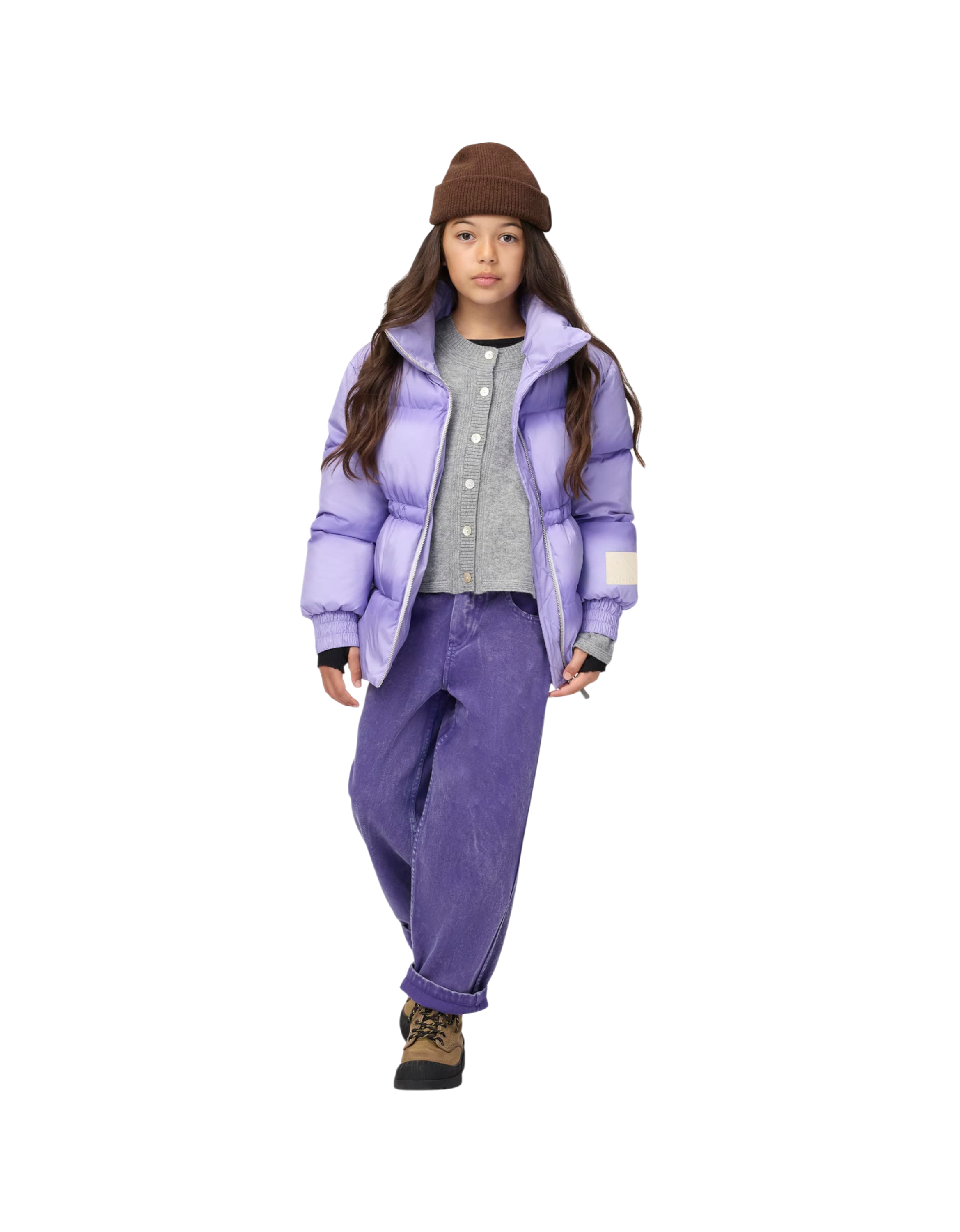 Giovanna Strickjacke 1046 grey melange Bild 4