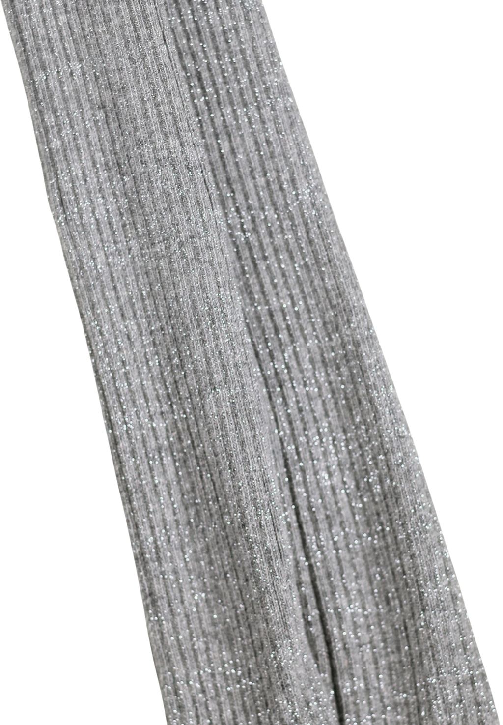 Glitter Ripp-Strumpfhose 1046 grey melange Bild 3
