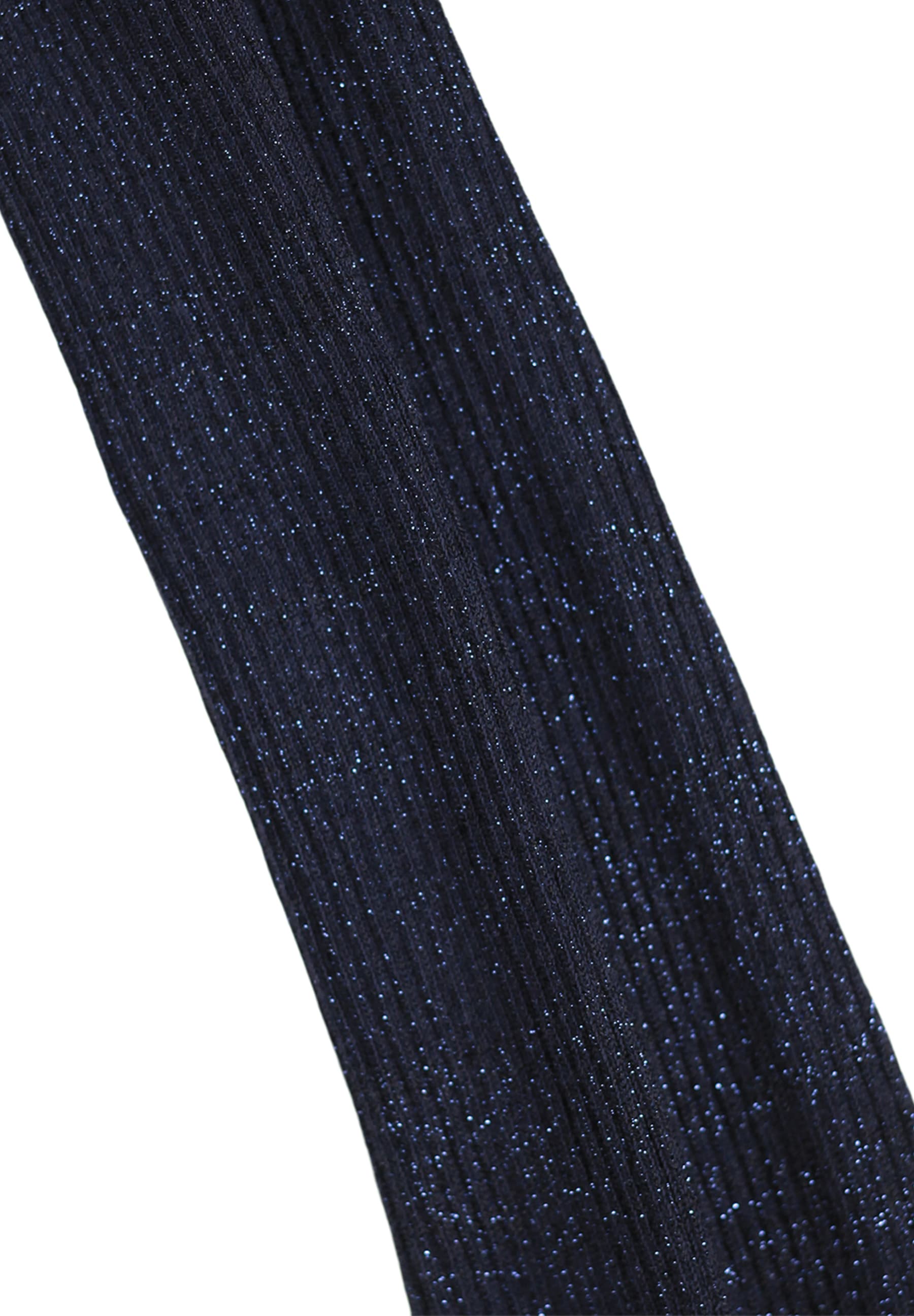 Glitter Ripp-Strumpfhose 2292 Navy blazer Bild 3