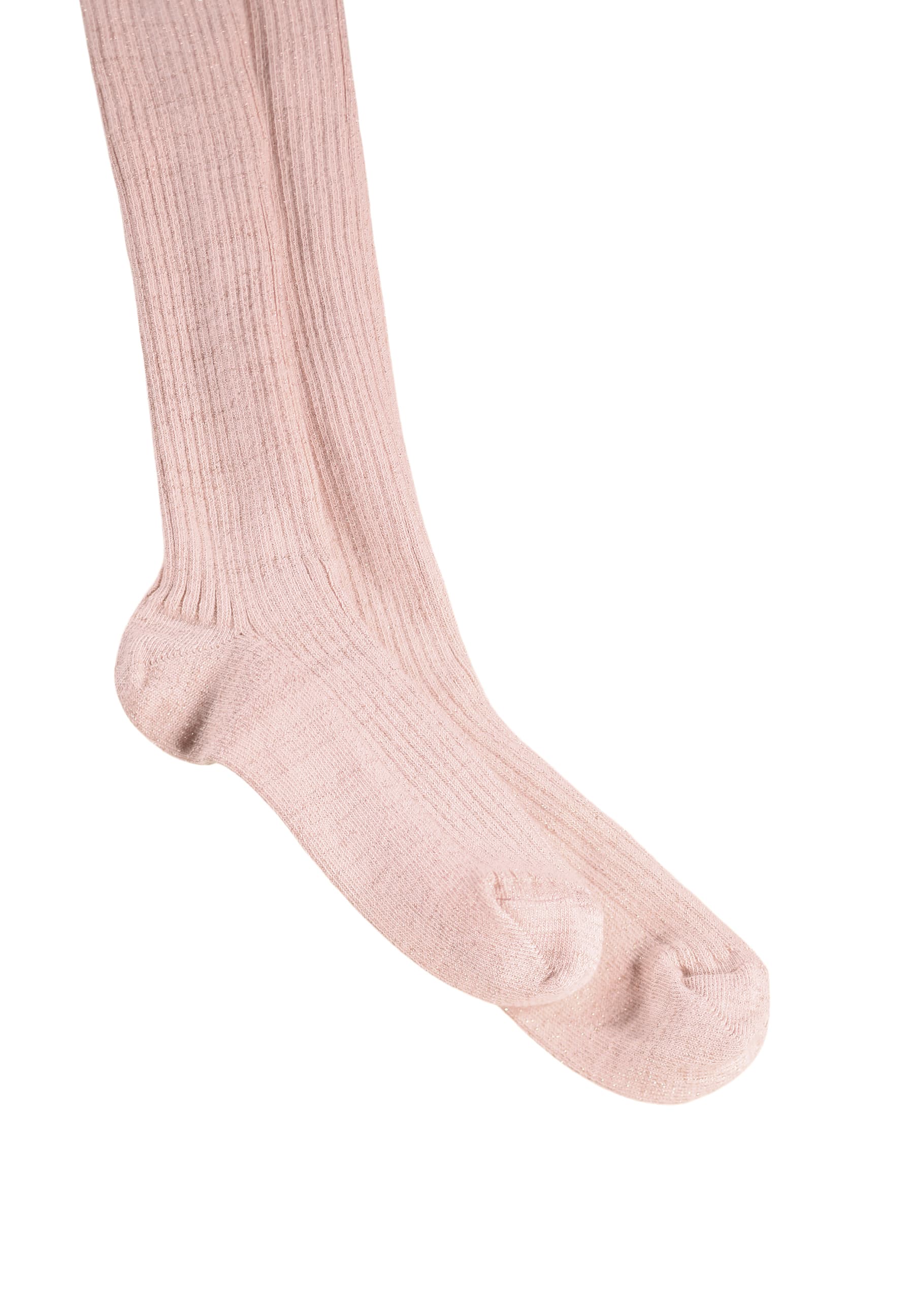 Glitter Ripp-Strumpfhose 8058 petal blush Bild 2