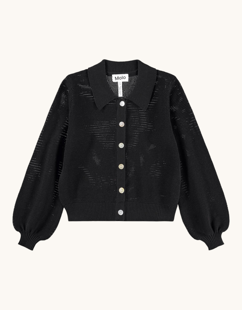 Guida Strickjacke black Bild 1