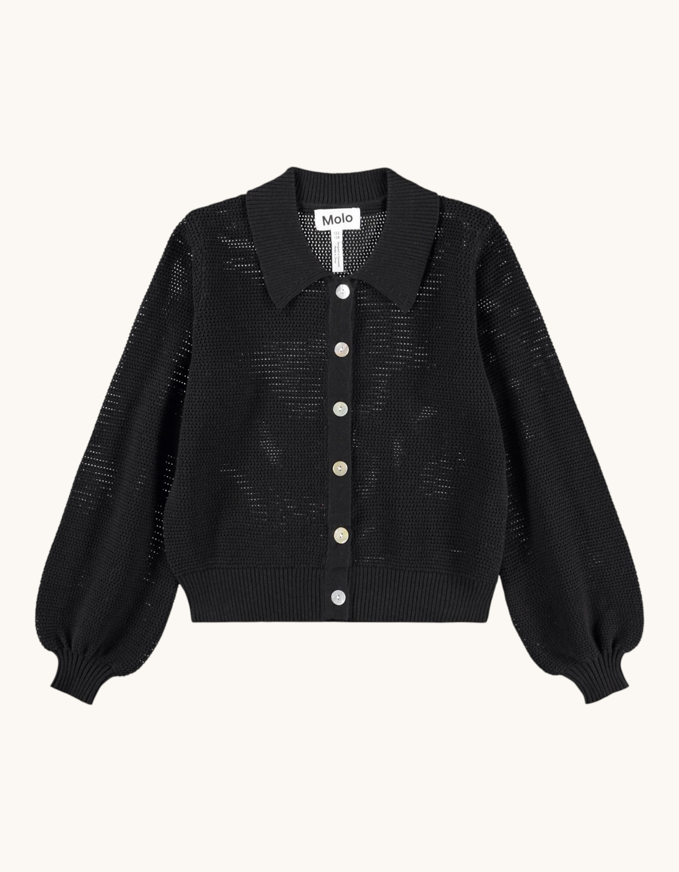 Guida Strickjacke black Bild 1