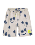 Niko Badeshort Palm Blue Bild 1