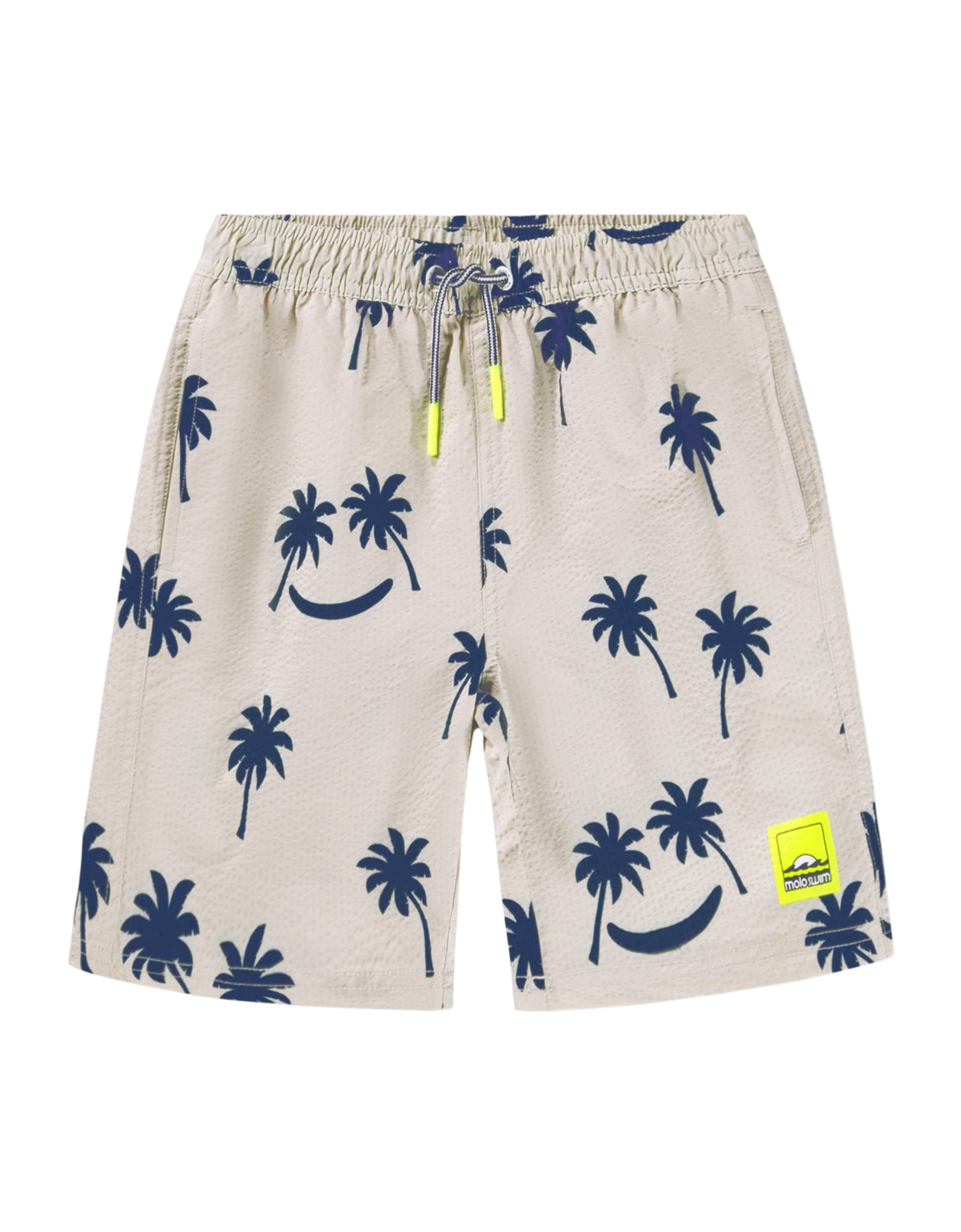 Niko Badeshort Palm Blue Bild 1