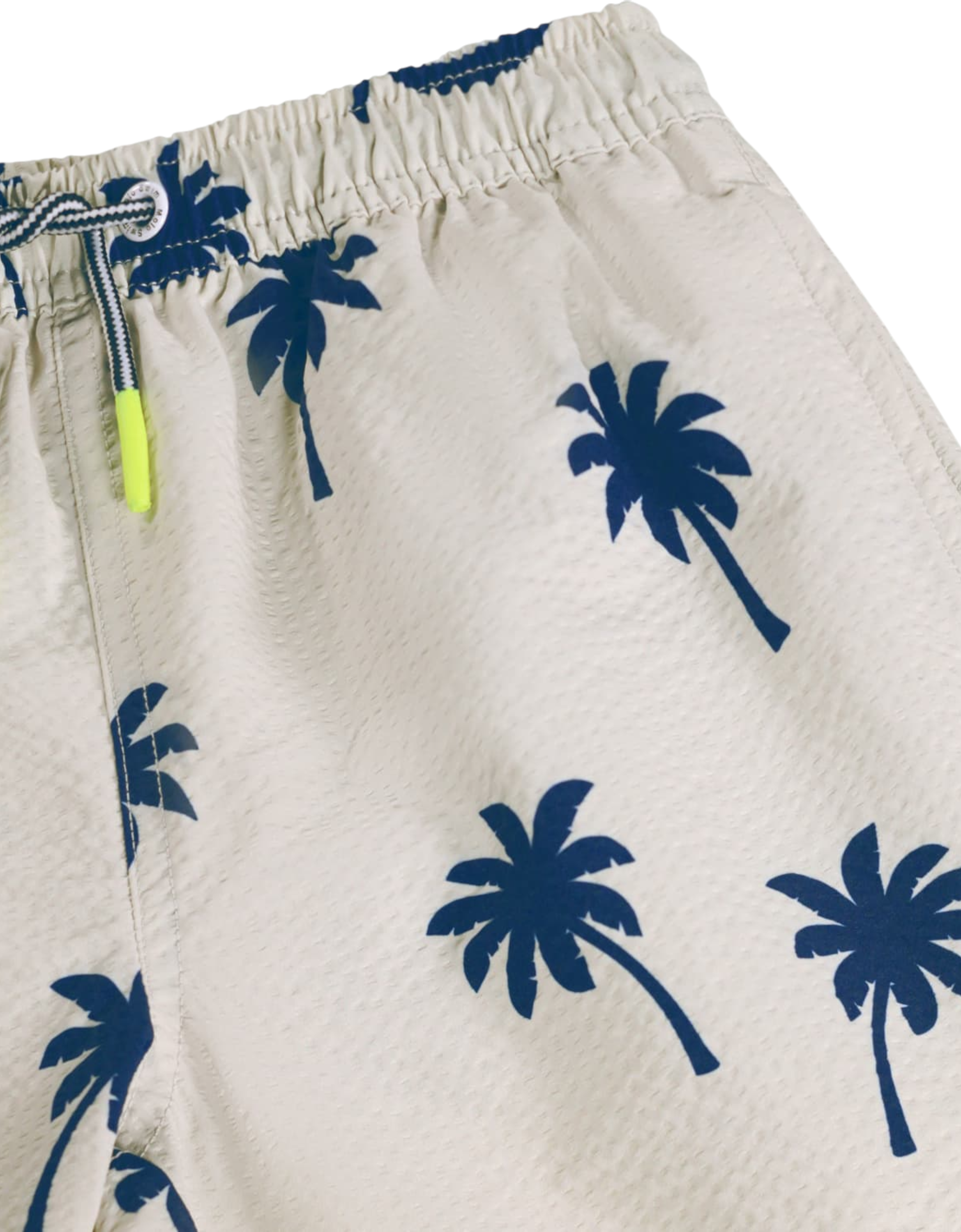 Niko Badeshort Palm Blue Bild 4