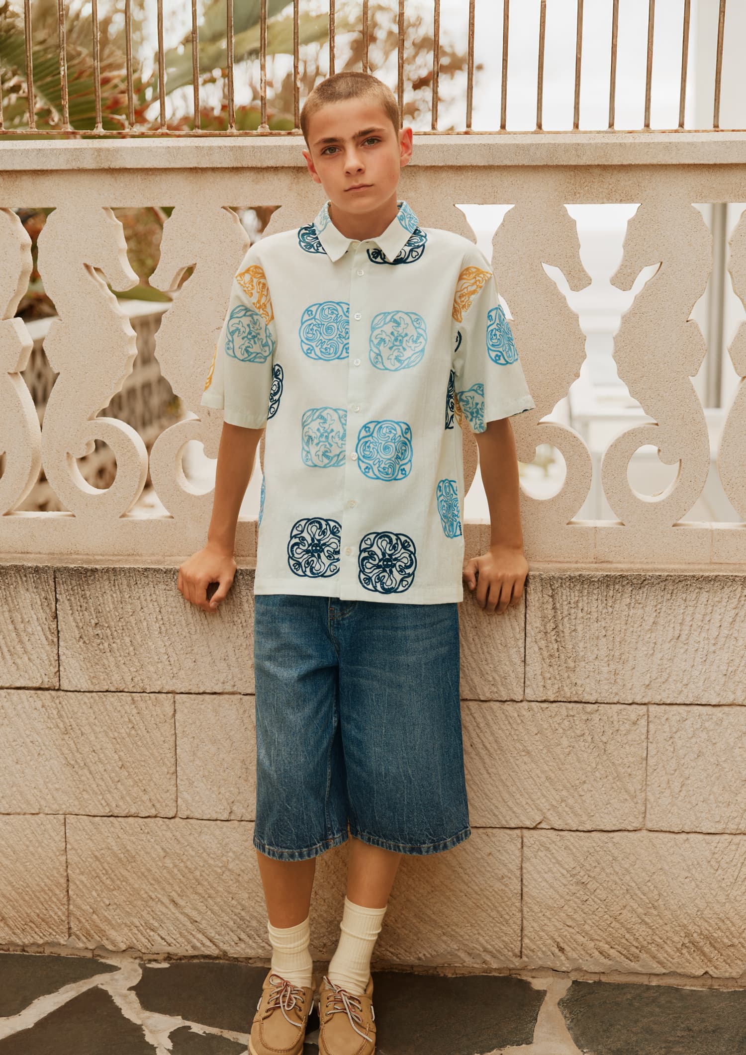 Richie T-Shirt Cheerful Check Bild 4