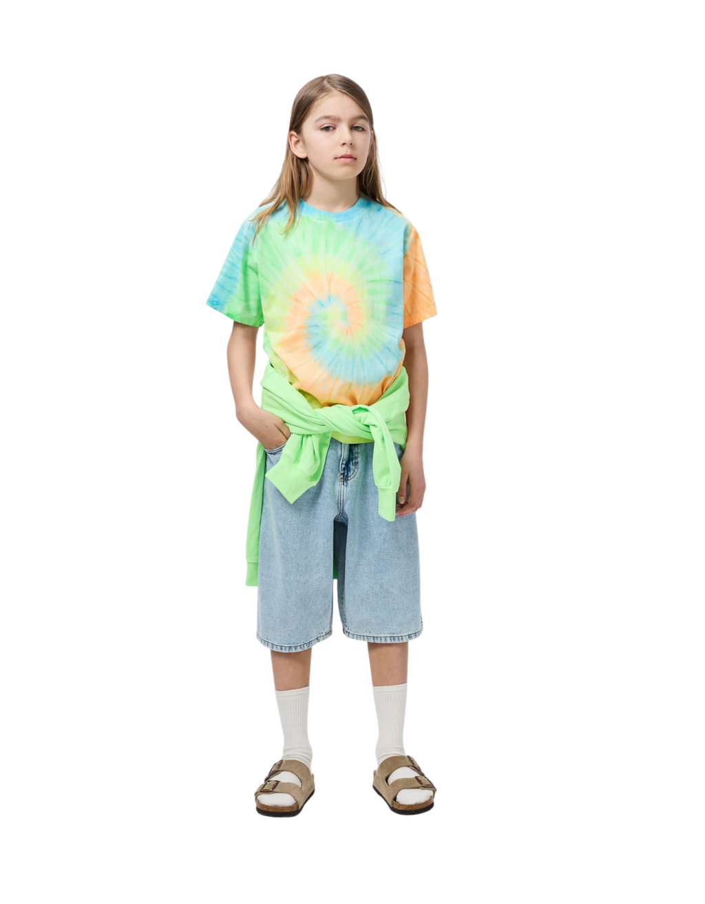 Riley T-Shirt Neon Tie Dye Bild 4