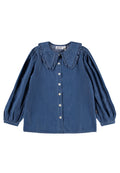 Robbin Hemdbluse 8074 Mid Blue Wash Bild 1