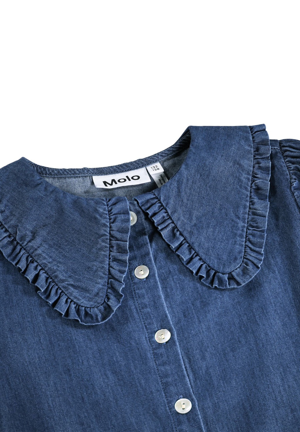 Robbin Hemdbluse 8074 Mid Blue Wash Bild 3