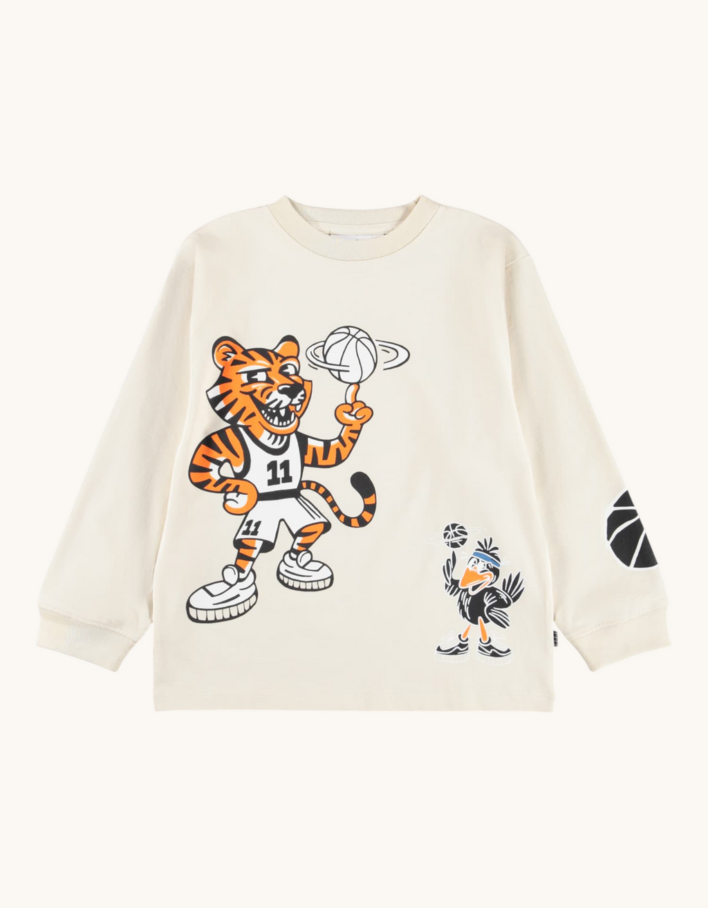 Rube Langarmshirt Basket Mascots Bild 1