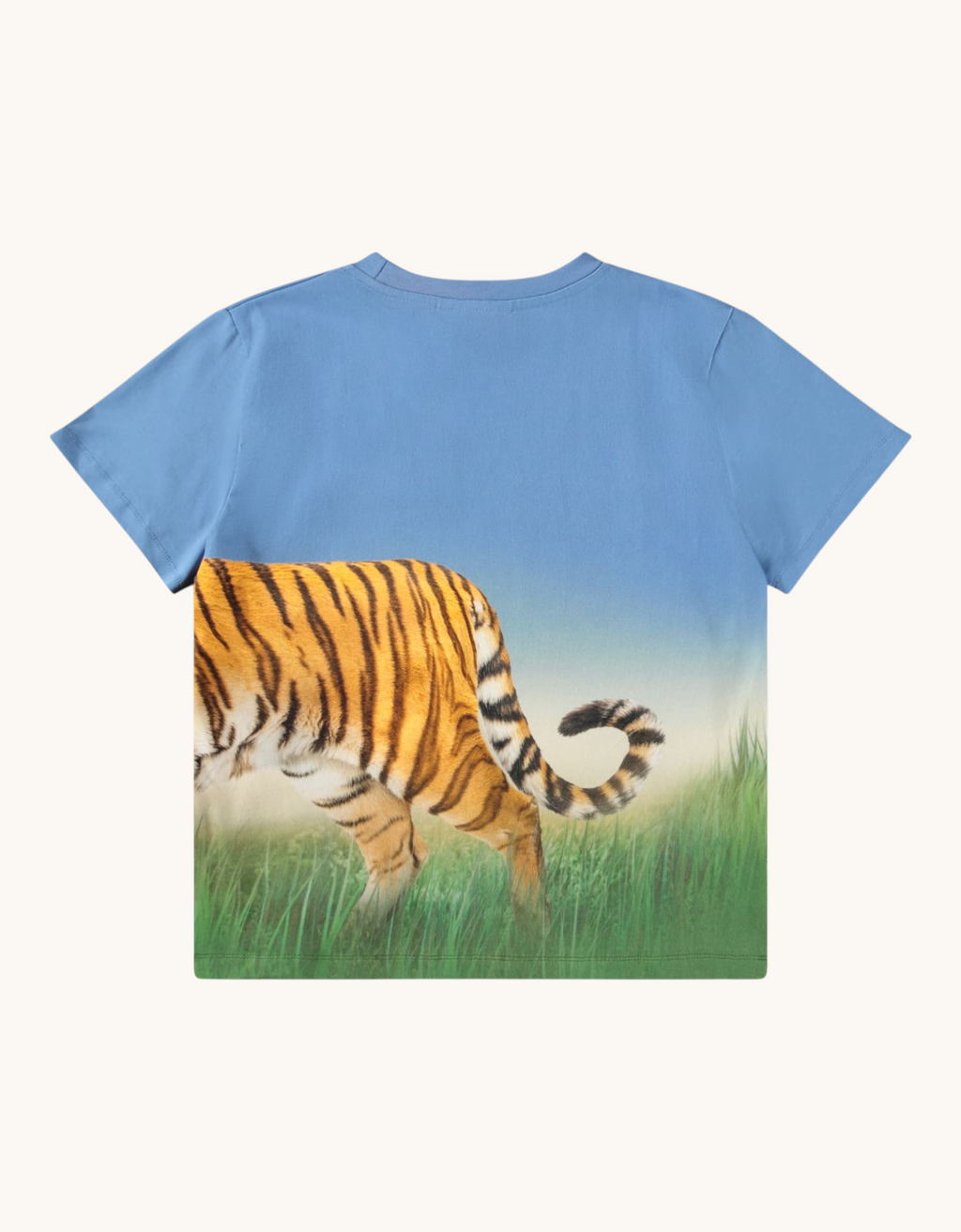 Rubin T-Shirt Tiger on Blue Bild 2