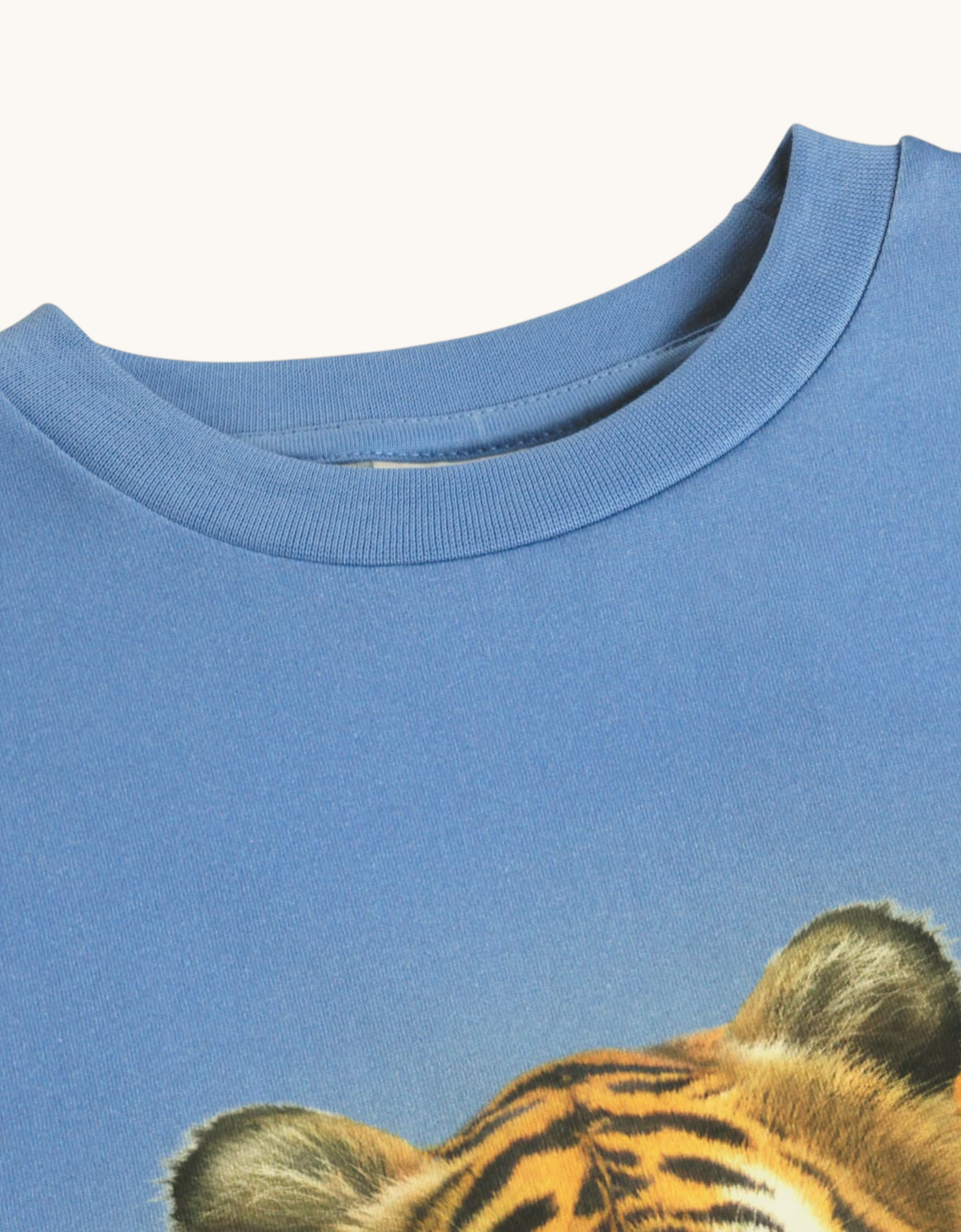 Rubin T-Shirt Tiger on Blue Bild 3