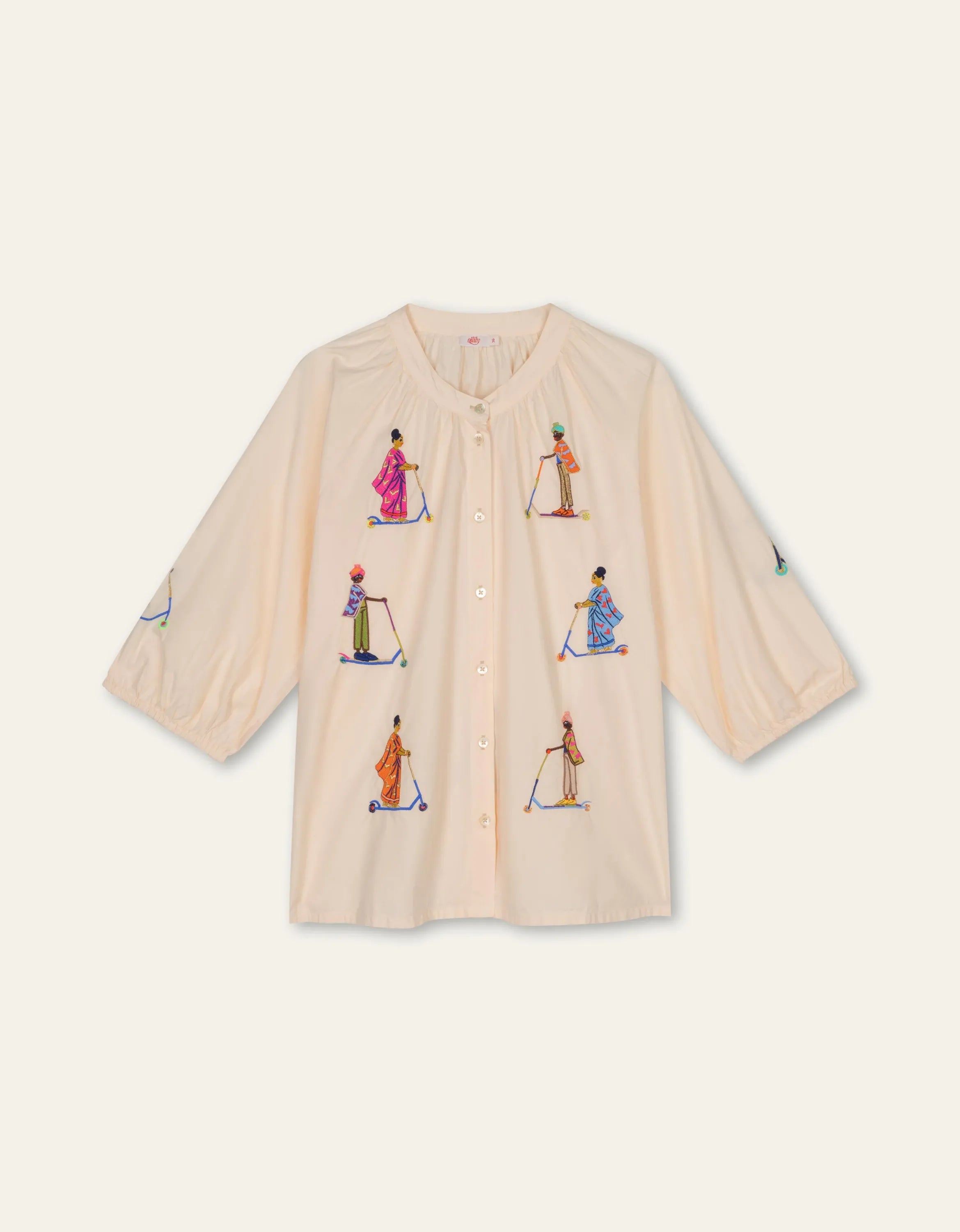 Baani Bluse turtle dove Bild 1