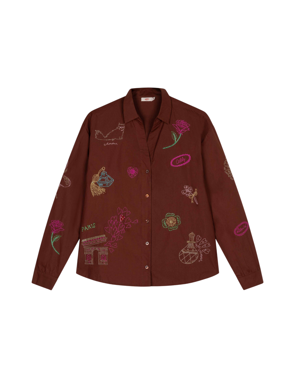 Bonne Bluse 815 HOT CHOCOLATE Bild 1