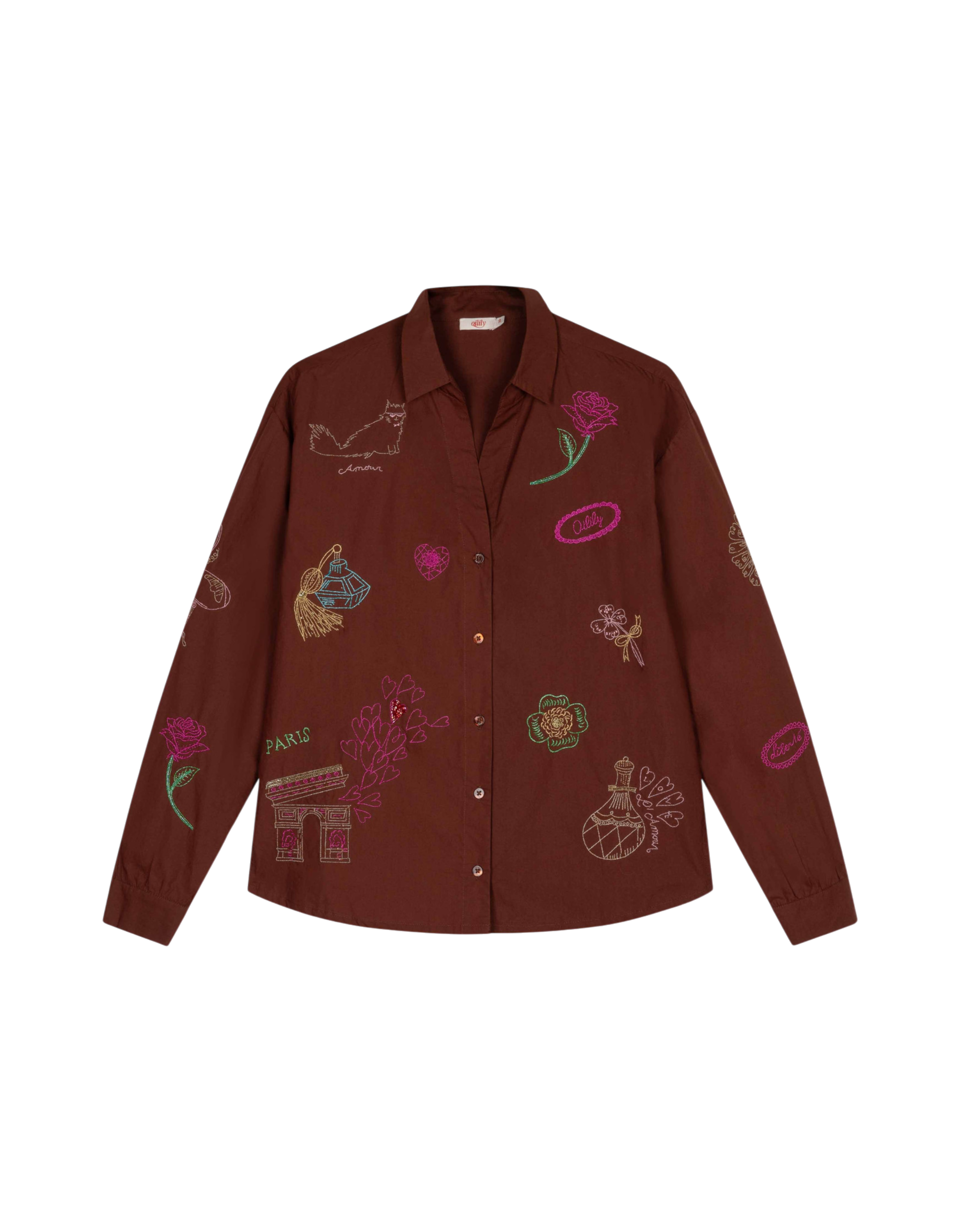 Bonne Bluse 815 HOT CHOCOLATE Bild 1