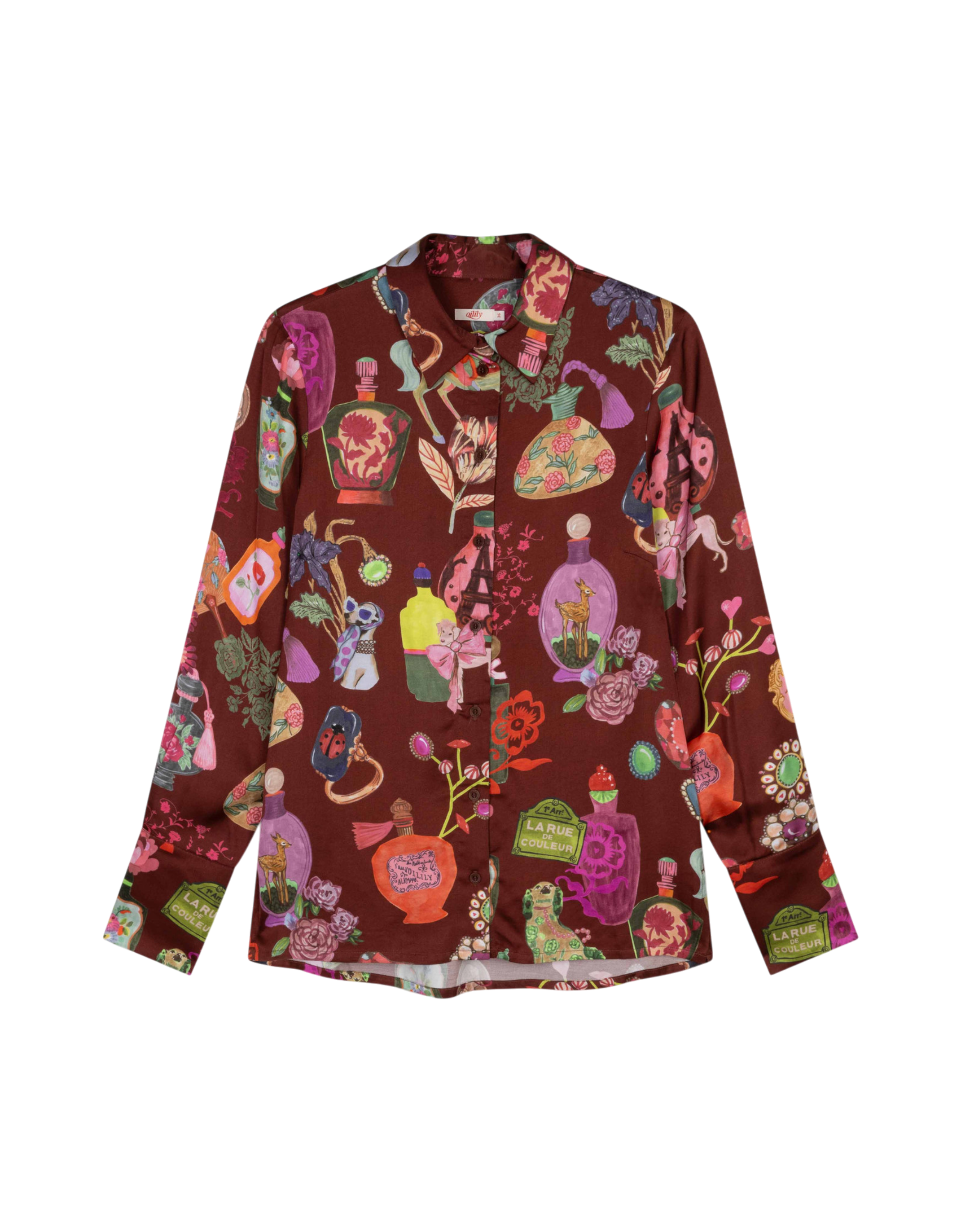 Bressa Bluse 815 HOT CHOCOLATE Bild 1