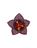 Flower Brosche 217 Beet Red Bild 1