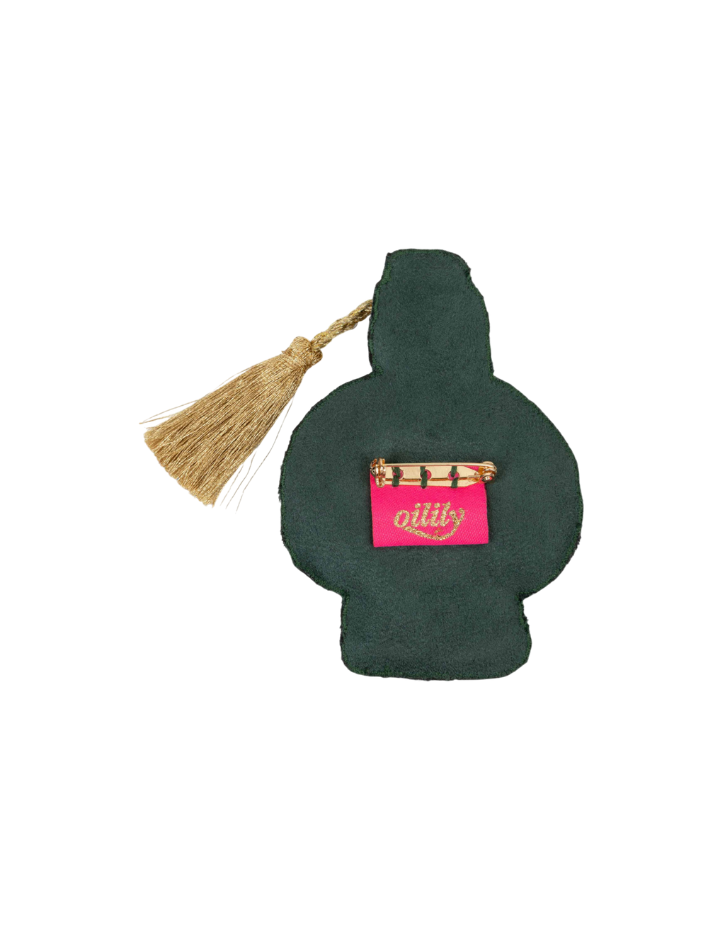 Parfum Flaschen Brosche 612 Bristol Blue Bild 2