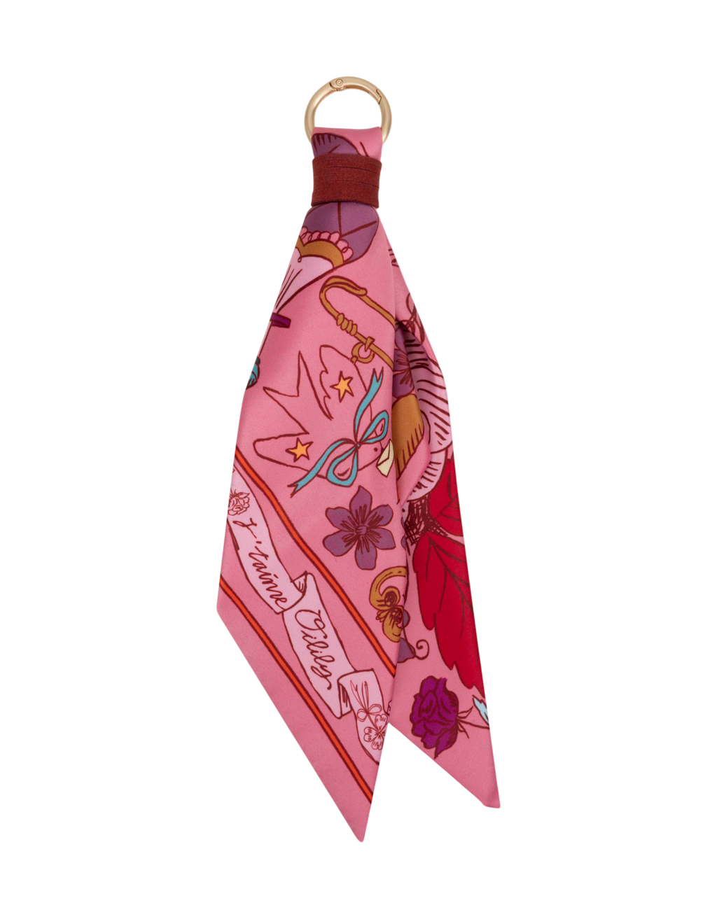 Scarf Bag Charm 333 CONFETTI Bild 1