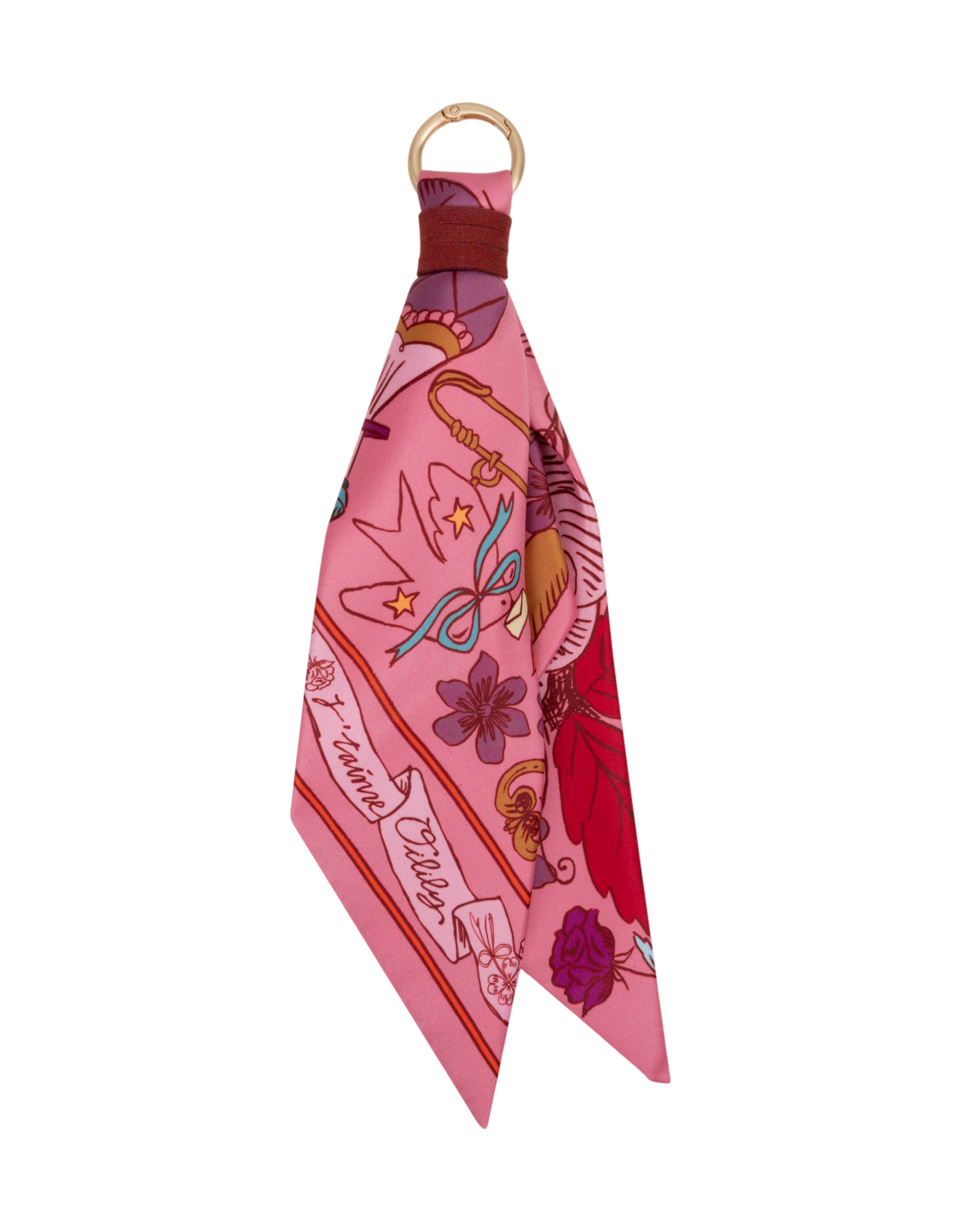Scarf Bag Charm 333 CONFETTI Bild 1