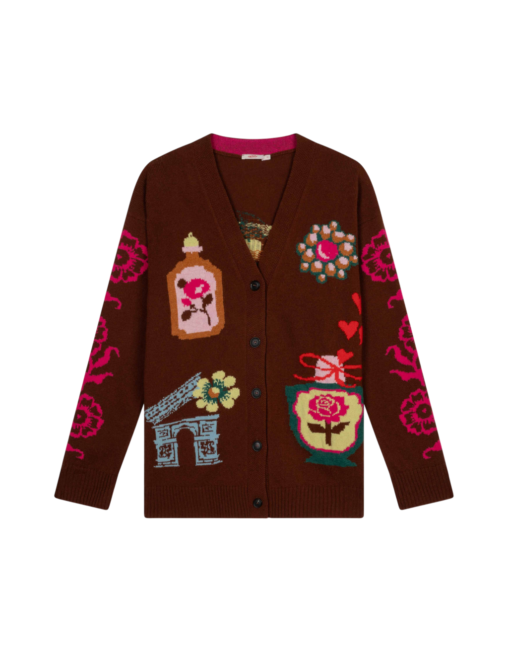 Vyrel Cardigan 815 HOT CHOCOLATE Bild 1