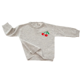 Cherry Pullover hellgrau mélange+meh Bild 1