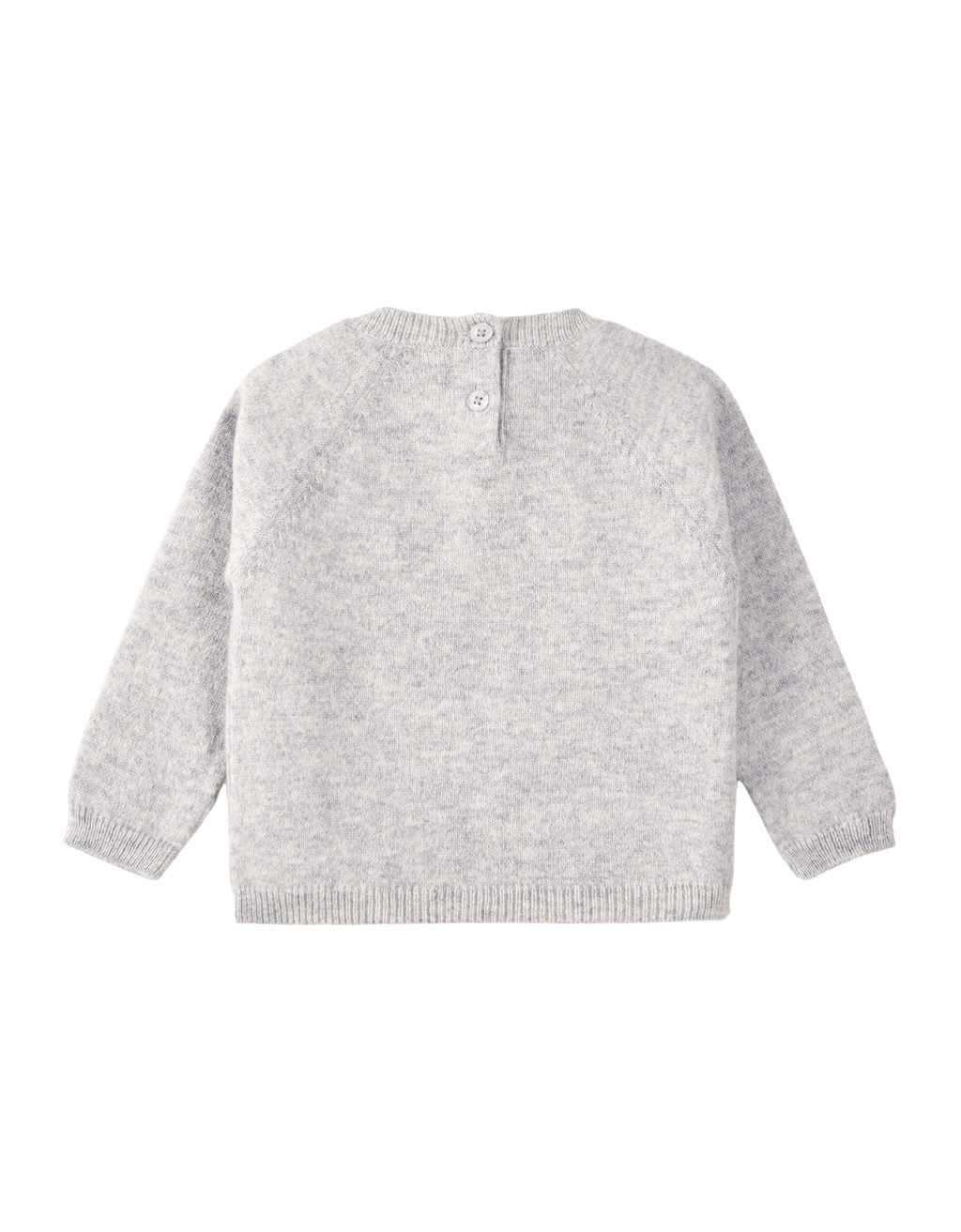 Croissant Pullover grau Bild 2