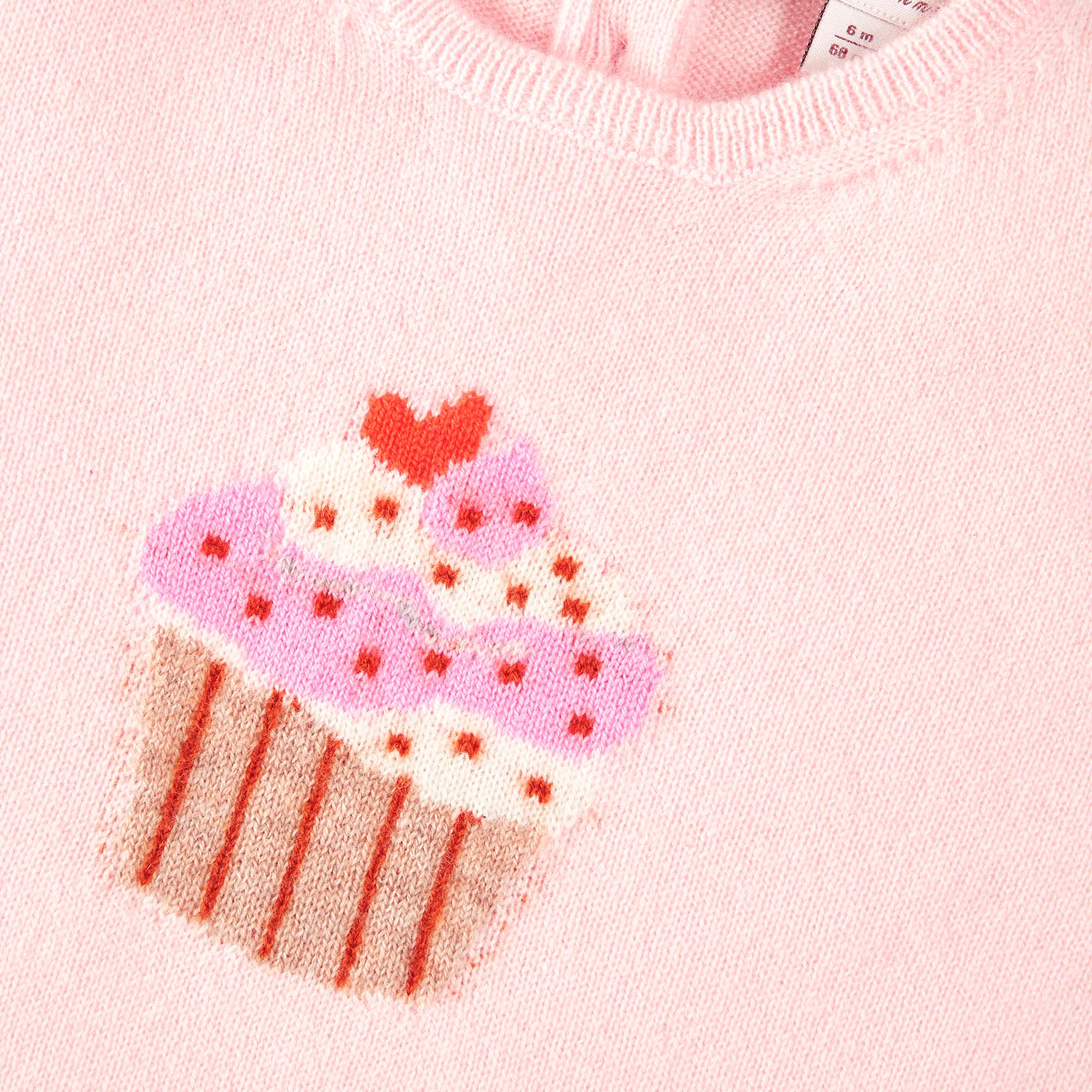 Cupcake Pullover rose Bild 4